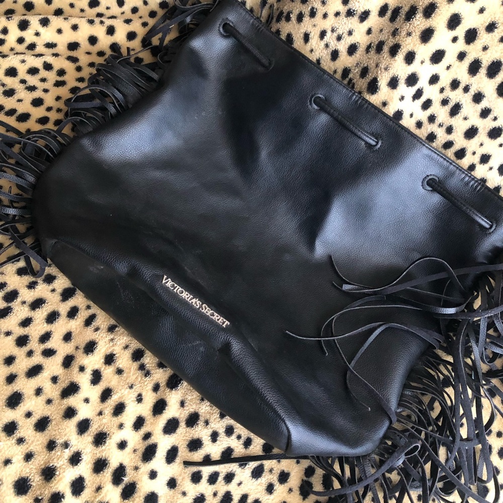 Victoria’s Secret Fringe Black Backpack - Picture 4 of 8